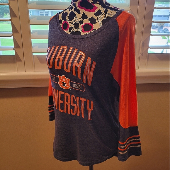 Auburn University 3/4 Sleeve Shirt S - Picture 15 of 16